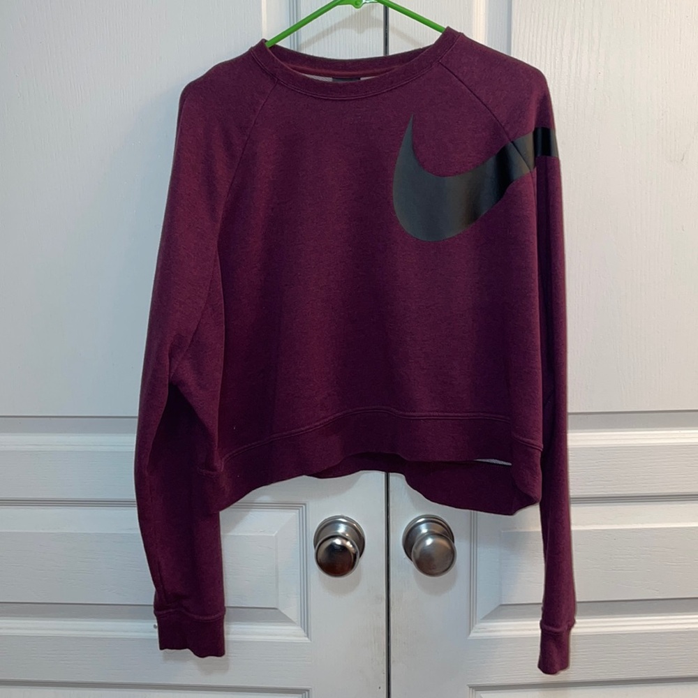 Crop top Nike sweatshirt